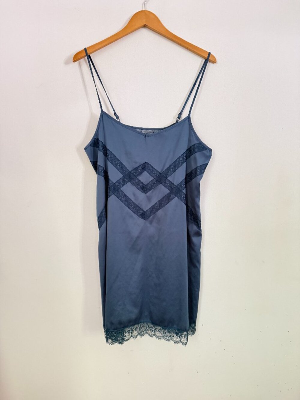 Anthropology by Eloise Blue Satin Slip